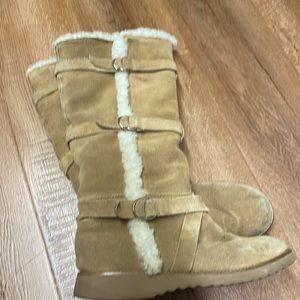 Banana republic buckle boots
